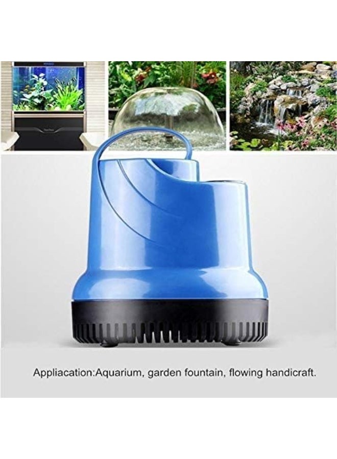 طلمبة مياه غاطسة بسرعة 1000 لتر/ ساعة وقدرة 55 وات بأرتفاع 1.8 متر، متعددة الاستخدام ومناسبة لحوض السمك والمكيف الصحراوي والنافورة - Image 3